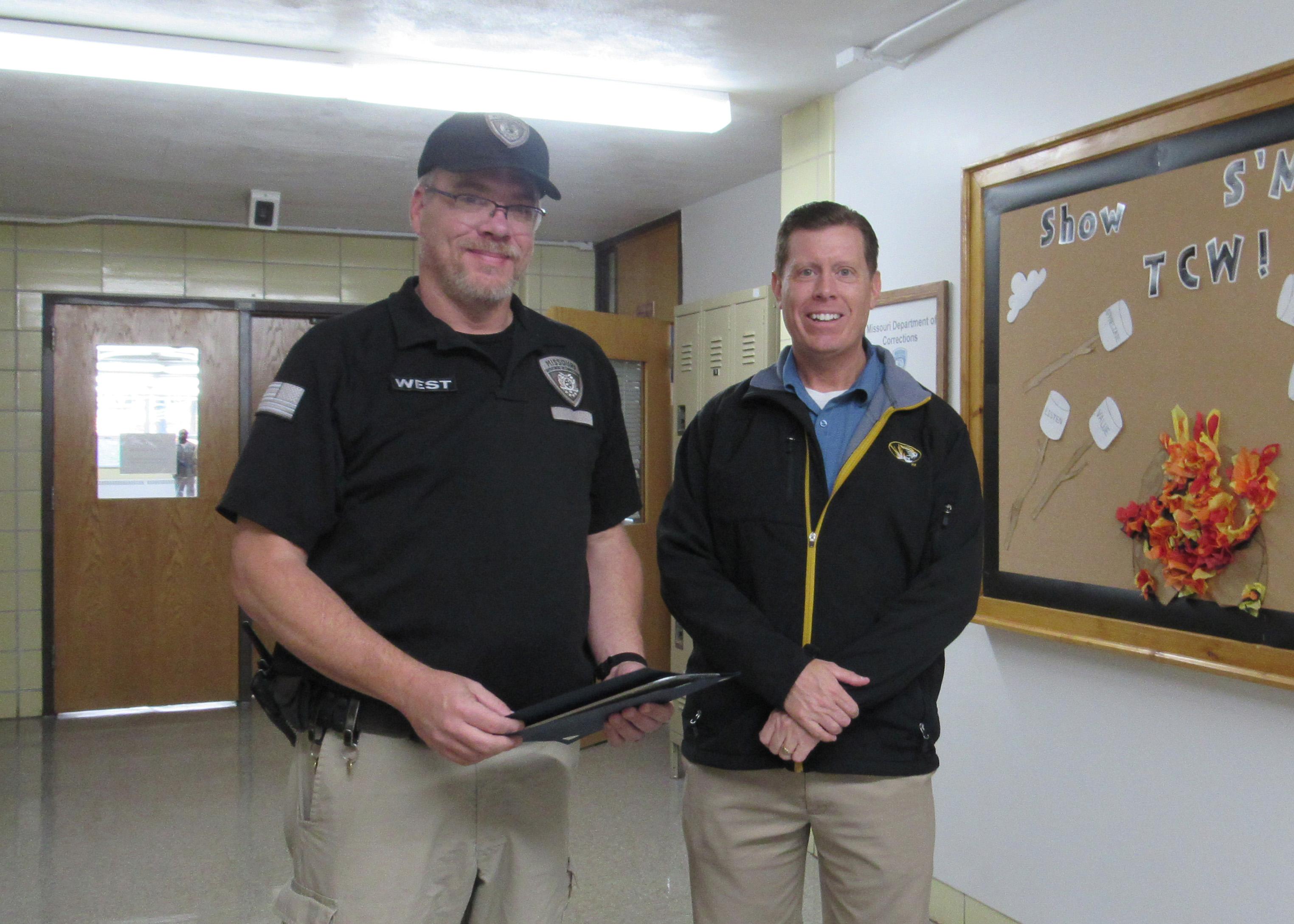 Dep Div Dir Ryan Crews and James West
